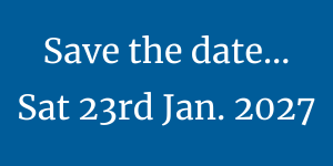 Save the date - 23rd January 2027 Save the date - 23rd January 2027