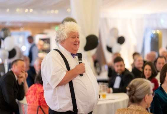 Howard Davies at SHMC 60th Dinner at Shilstone House
