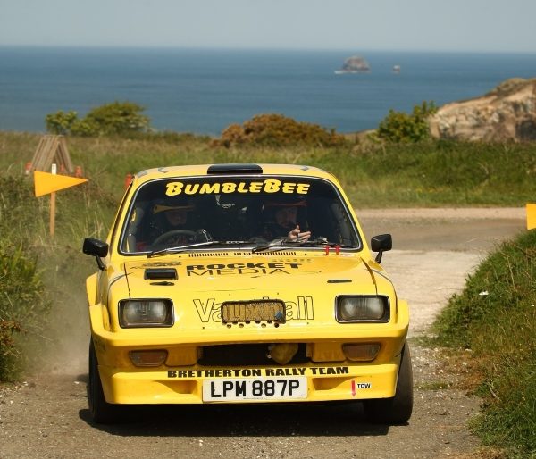 Vauxhall Chevette rally car on the TSH Stages