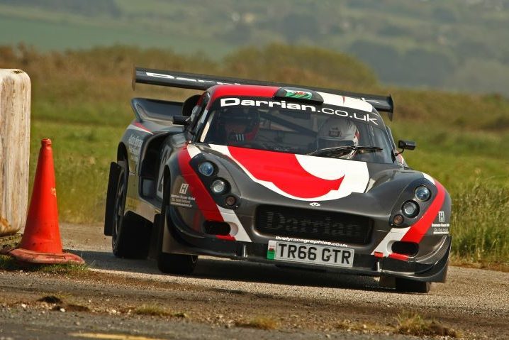 Darrian rally car on the TSH Stages