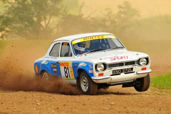 Autocross MKI Ford Escort in actionSpecial Autocross car at SHMC Autocross