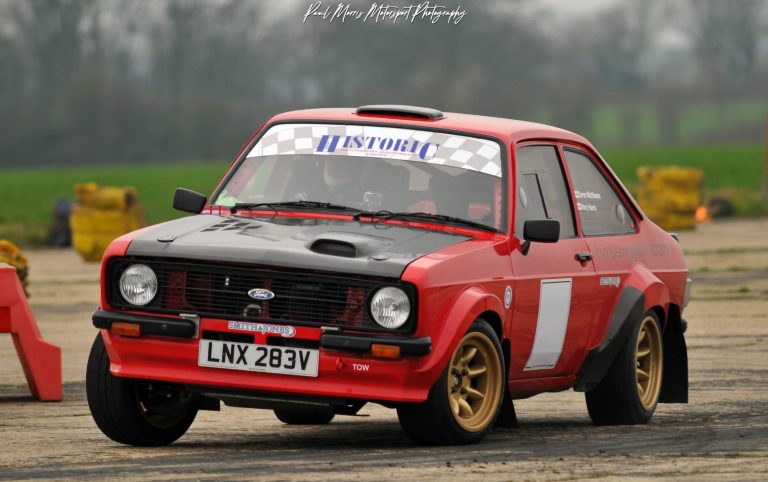 Red Ford Escort MKII at Test Day Red Ford Escort MKII at Test Day