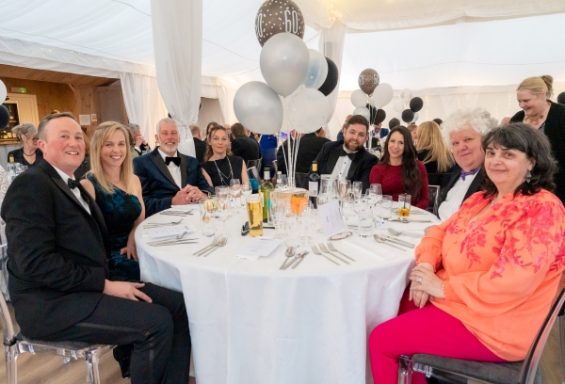 Guests at SHMC 60th Dinner at Shilstone House