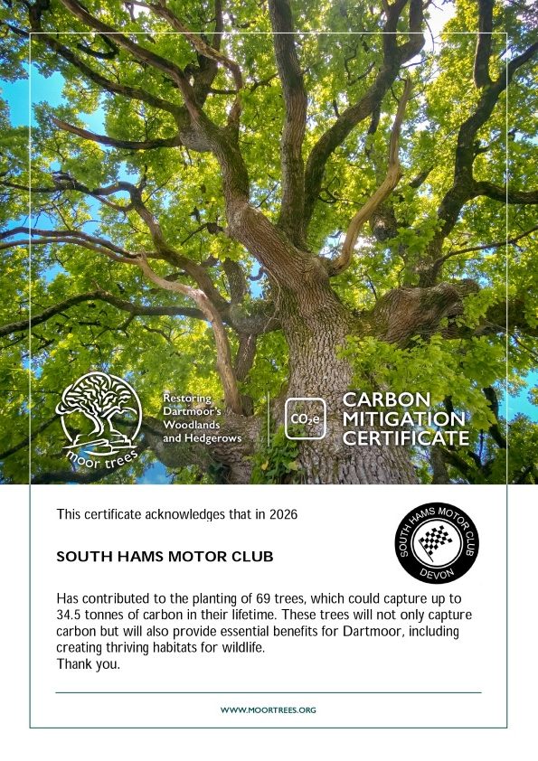 69 trees planted 1/10/2025 - 30/9/26 by Moor Trees