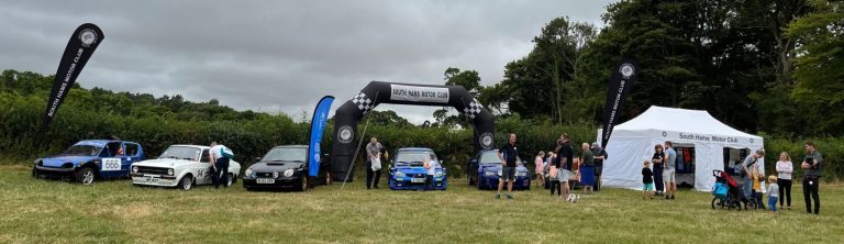 South Hams Motor Club display at Totnes Show