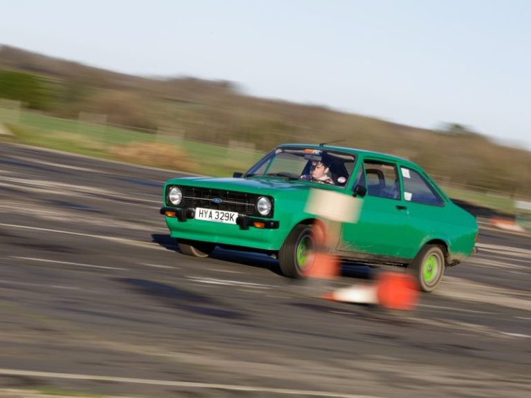 Ford Escort MKII at Smeatharpe AutoSOLO Ford Escort MKII at Smeatharpe AutoSOLO