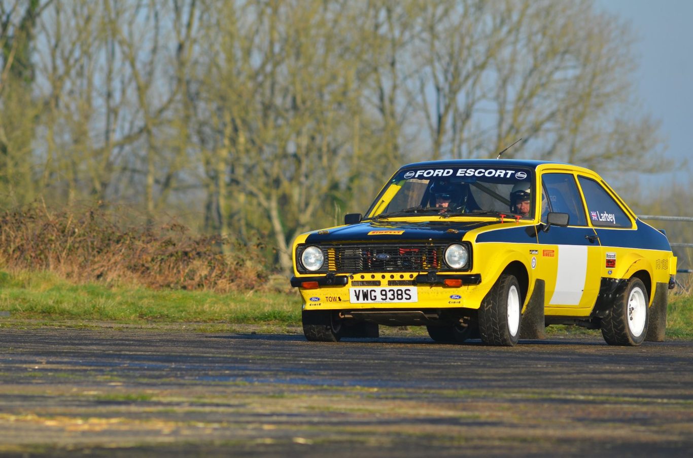 MKII Ford Escort at the club's Test Day